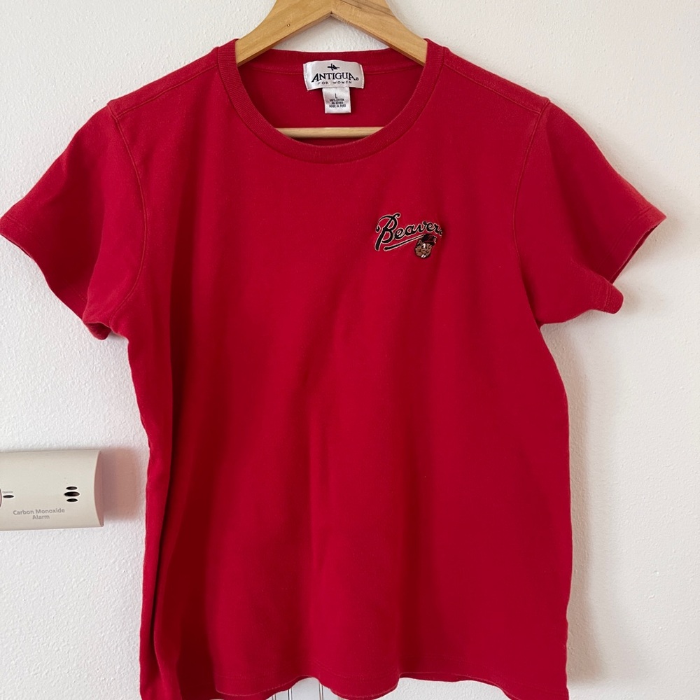 Vintage Antigua Red T-Shirt Portland Beavers
